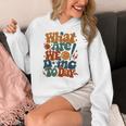 Retro PE Teacher What Are We Doing Today School Coach Women Women's Hoodie, Pe Teacher Gifts, funny design
