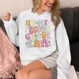 In My Second Grade Era 2nd Grade Girl Teacher Back To School Women's Hoodie, 2nd Grade Teacher Gifts, funny design