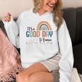 Teacher Of Visually Impaired Braille A Good Day To Learn Women's Hoodie, funny design