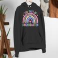100th Day Of Kindergarten Teacher Kids 100 Days Smarter Women's Hoodie, funny gift