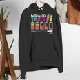 Battery Life Of a Teacher Shirt Thanksgiving Teacher Women's Hoodie, funny gift