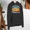 I Like Big Book Cant Lie Nerd School Librarian Teacher For Men Women Kids Women's Hoodie, funny gift