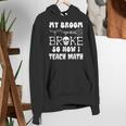 My Broom Broke So Now I Teach Math Halloween Teacher Costume For Men Women Women's Hoodie, funny gift My Broom Broke So Now I Teach Math Halloween Teacher Costume For Men Women Women's Hoodie, funny gift