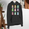 Bunny Reading Books Easter Day Librarian Teacher Book Women's Hoodie, Easter Teacher Hoodies, funny gift