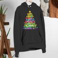 Christmas Tree Made Of Crayons School Teacher Life Student Women's Hoodie, funny gift Christmas Tree Made Of Crayons School Teacher Life Student Women's Hoodie, funny gift
