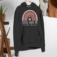 Coffee Gives Me Teacher Powers Leopard Rainbow Teacher Women's Hoodie, funny gift Coffee Gives Me Teacher Powers Leopard Rainbow Teacher Women's Hoodie, funny gift