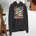 Color The World With Kindness Crayon Positivity Teacher Women's Hoodie, funny gift