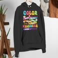 Color The World With Kindness Teachers Back To School Women's Hoodie, funny gift Color The World With Kindness Teachers Back To School Women's Hoodie, funny gift