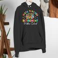 Colorful Math Teacher Retirement Solve The Problem Retired Women's Hoodie, funny gift