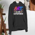 Cool Art For Men Women Art Teacher Artist Painter Superpower Women's Hoodie, funny gift Cool Art For Men Women Art Teacher Artist Painter Superpower Women's Hoodie, funny gift