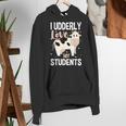 Cow Teacher Lover Women's Hoodie, funny gift