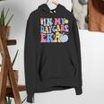 In My Daycare Era Groovy Teacher Daycare First Day Of School Women's Hoodie, Groovy Teacher Hoodies, funny gift