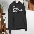 Eat Sleep Calculus Repeat Mathematics Math Teacher Women's Hoodie, funny gift