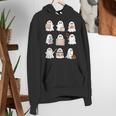 Ghost Speech Therapy Teacher Spooky Season Halloween Women's Hoodie, funny gift