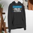 Grammar Police Comma Unit English Teacher Grammar Teacher For Men Women Women's Hoodie, English Teacher Hoodies, funny gift