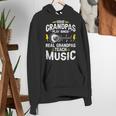 Some Grandpas Play Bingo Real Grandpas Teach Music Teacher Women's Hoodie, funny gift