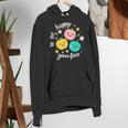 Groovy Happy To See Your Face Teacher School Appreciation Women's Hoodie, Groovy Teacher Hoodies, funny gift