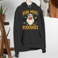 Halloween Read More Books Retro Costume Teacher Women Girls Women's Hoodie, funny gift