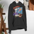 Halloween Skeleton Geography Teacher Pumpkin Bats Classroom Women's Hoodie, funny gift