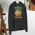 Halloween Teacher Librarian Monster Reading Books Men Women Kids Women's Hoodie, funny gift