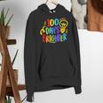 Happy 100th Day Of School 100 Days Brighter Girls Teacher Women's Hoodie, funny gift Happy 100th Day Of School 100 Days Brighter Girls Teacher Women's Hoodie, funny gift