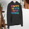Happy 100th Day Of School Teacher Student 100 Days Tie Dye Men Women Kids Women's Hoodie, funny gift Happy 100th Day Of School Teacher Student 100 Days Tie Dye Men Women Kids Women's Hoodie, funny gift