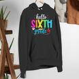 Hello Sixth Grade Cute Back To School 6th Grade Teacher Kids Women's Hoodie, funny gift Hello Sixth Grade Cute Back To School 6th Grade Teacher Kids Women's Hoodie, funny gift
