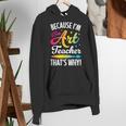 Because I'm The Art Teacher That's Why Artists Men Women Women's Hoodie, funny gift Because I'm The Art Teacher That's Why Artists Men Women Women's Hoodie, funny gift