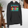 THE INFLUENCE OF A GREAT TEACHER IS NEVER ERASED Teaching For Men Women Girls Kids Women's Hoodie, funny gift