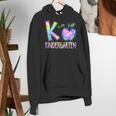 K Is For Kindergarten Teacher Tie Dye Back To School Kinder Women's Hoodie, funny gift K Is For Kindergarten Teacher Tie Dye Back To School Kinder Women's Hoodie, funny gift