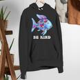 Be Kind Rainbow Fish Teacher Life Teaching Back To School Women's Hoodie, funny gift