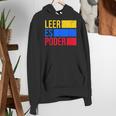 Leer Es Poder Colombian Spanish Teacher Maestra Colombia Women's Hoodie, funny gift