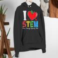 I Love STEM Student Teacher 1st Day Of School Back To School Women's Hoodie, funny gift