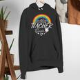 Luckiest Teacher Ever Rainbow- St Patricks Day Teacher Women's Hoodie, funny gift Luckiest Teacher Ever Rainbow- St Patricks Day Teacher Women's Hoodie, funny gift