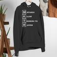 Mistakes Allow Thinking To Happen School Math Teacher Women's Hoodie, funny gift