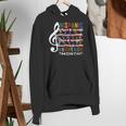 Music Teacher Kid National Hispanic Heritage Month Women's Hoodie, funny gift