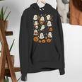 Music Teacher Orchestra Shirt Spooky Halloween Ghost Band Women's Hoodie, funny gift