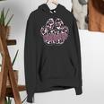 Panthers Paw Print Leopard Maroon Panther Pride Teacher Women's Hoodie, funny gift Panthers Paw Print Leopard Maroon Panther Pride Teacher Women's Hoodie, funny gift