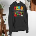 Pre-k Where The Adventure Begins First Day Of Prek Teacher Women's Hoodie, funny gift