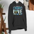 I Promise To Teach Love Hanukkah Chanukah Jewish Teacher Women's Hoodie, funny gift