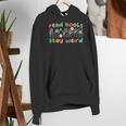 Read Books Stay Weird Sign Language ASL Teacher Book Lover Women's Hoodie, funny gift Read Books Stay Weird Sign Language ASL Teacher Book Lover Women's Hoodie, funny gift