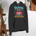 Reading Adventure Library Student Teacher Book Women's Hoodie, funny gift
