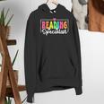 Reading Specialist Back To School Reading Teacher Women's Hoodie, funny gift