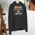 Retro Solve The Problem 67 Meme Joke Math Teacher Women's Hoodie, funny gift Retro Solve The Problem 67 Meme Joke Math Teacher Women's Hoodie, funny gift
