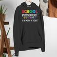 School Psychologist Is a Work Of Heart Teacher LSSP Doctor Women's Hoodie, funny gift School Psychologist Is a Work Of Heart Teacher LSSP Doctor Women's Hoodie, funny gift
