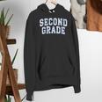Second Grade Floral Blue Back To School 2nd Grade Teacher Women's Hoodie, 2nd Grade Teacher Hoodies, funny gift Second Grade Floral Blue Back To School 2nd Grade Teacher Women's Hoodie, 2nd Grade Teacher Hoodies, funny gift