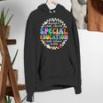 Special Education Teacher SPED Squad Team Kids Men Groovy Women's Hoodie, Groovy Teacher Hoodies, funny gift