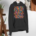 Sped Caffeinate Advocate Laminate Educate Teacher Men Women Kids Women's Hoodie, funny gift