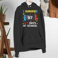 I Survived 67 Days Of School 67 Teacher Squad Matching Women's Hoodie, funny gift