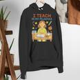 I Teach In My Pajamas Crayon Home School Teacher PJs Women's Hoodie, funny gift I Teach In My Pajamas Crayon Home School Teacher PJs Women's Hoodie, funny gift